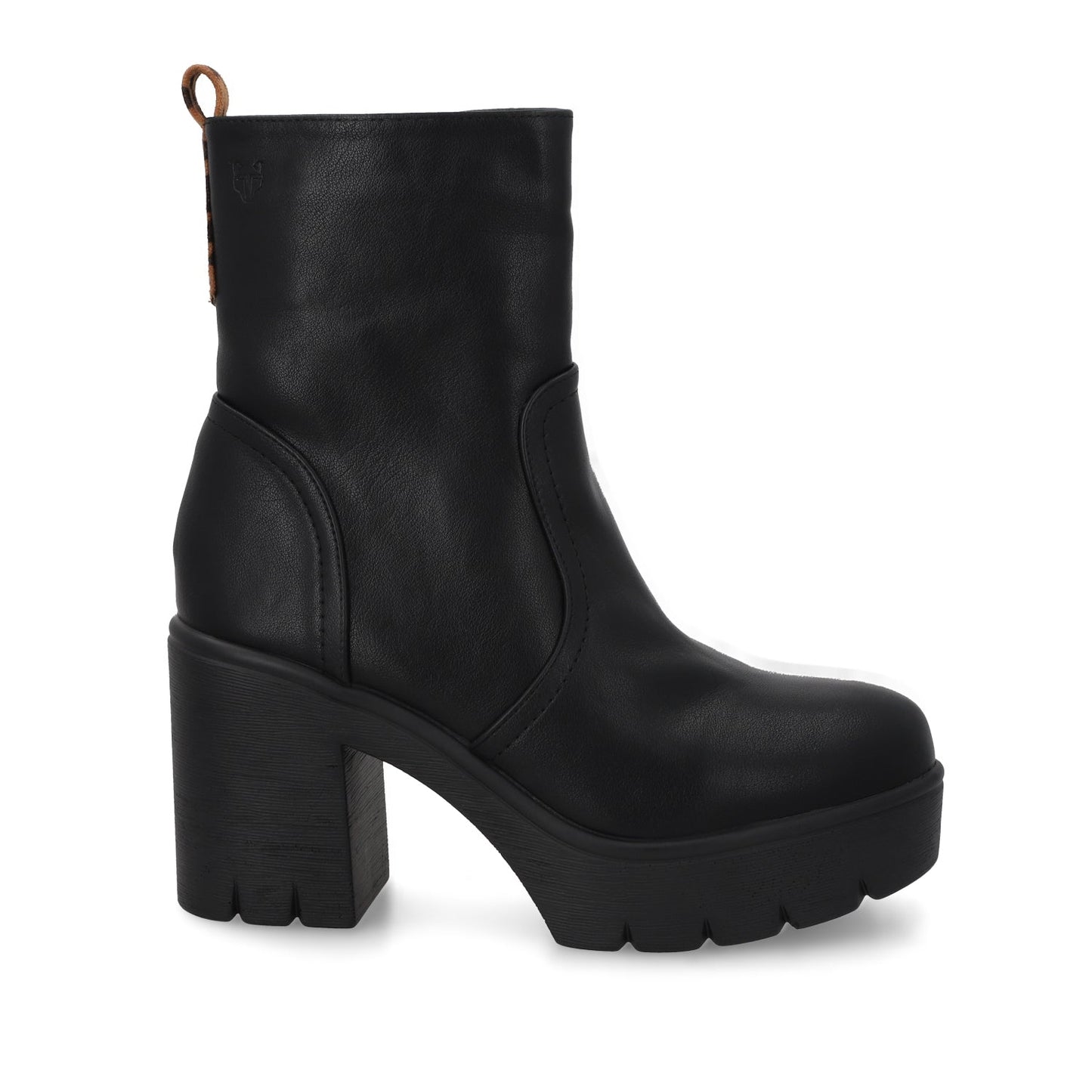 Botin Taco Negro Mujer 55310 - Gotta Mexico