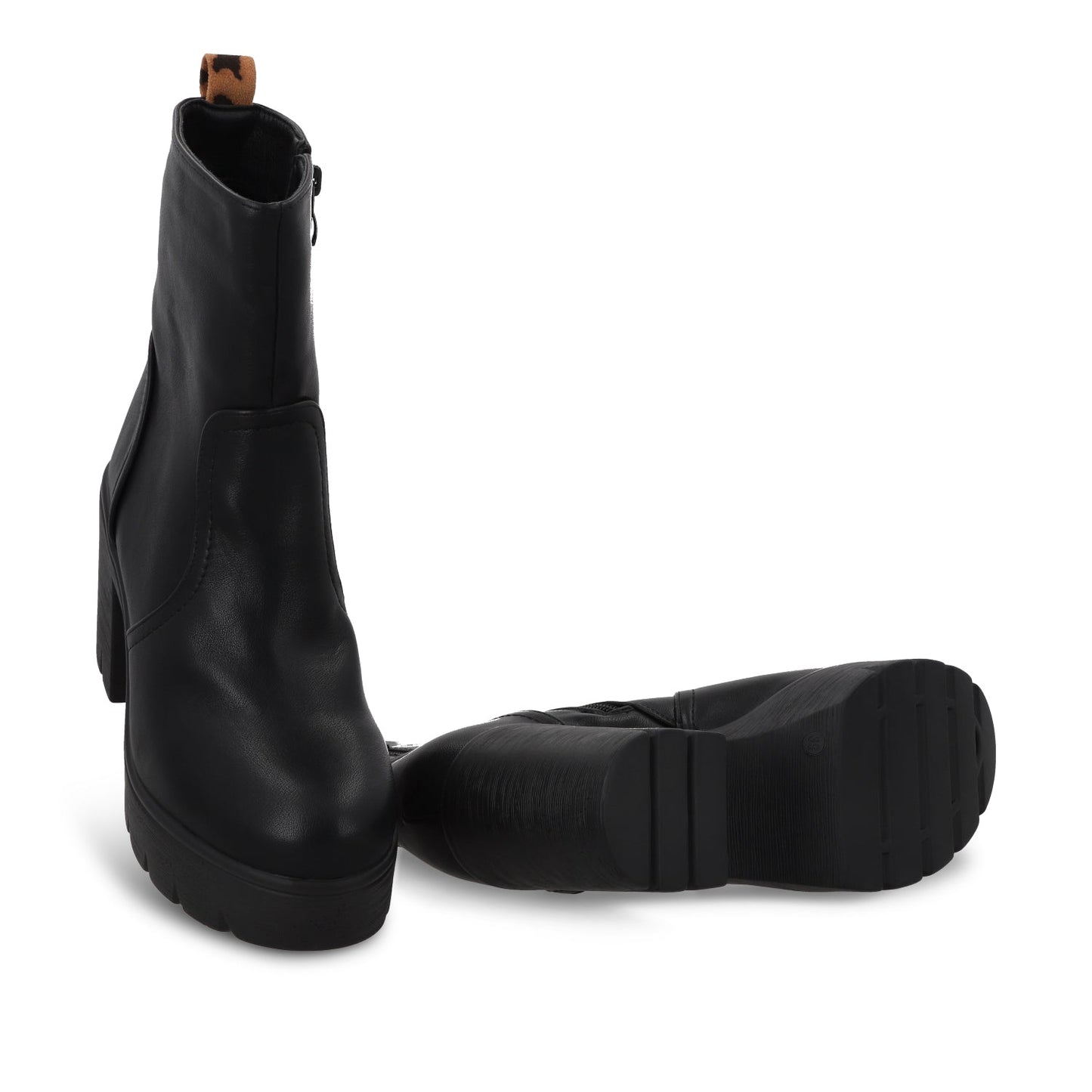 Botin Taco Negro Mujer 55310 - Gotta Mexico