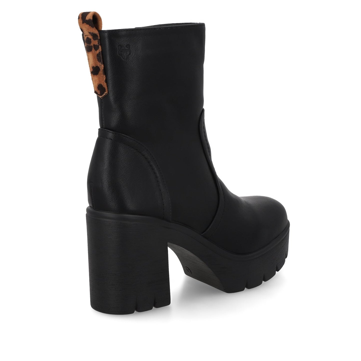 Botin Taco Negro Mujer 55310 - Gotta Mexico