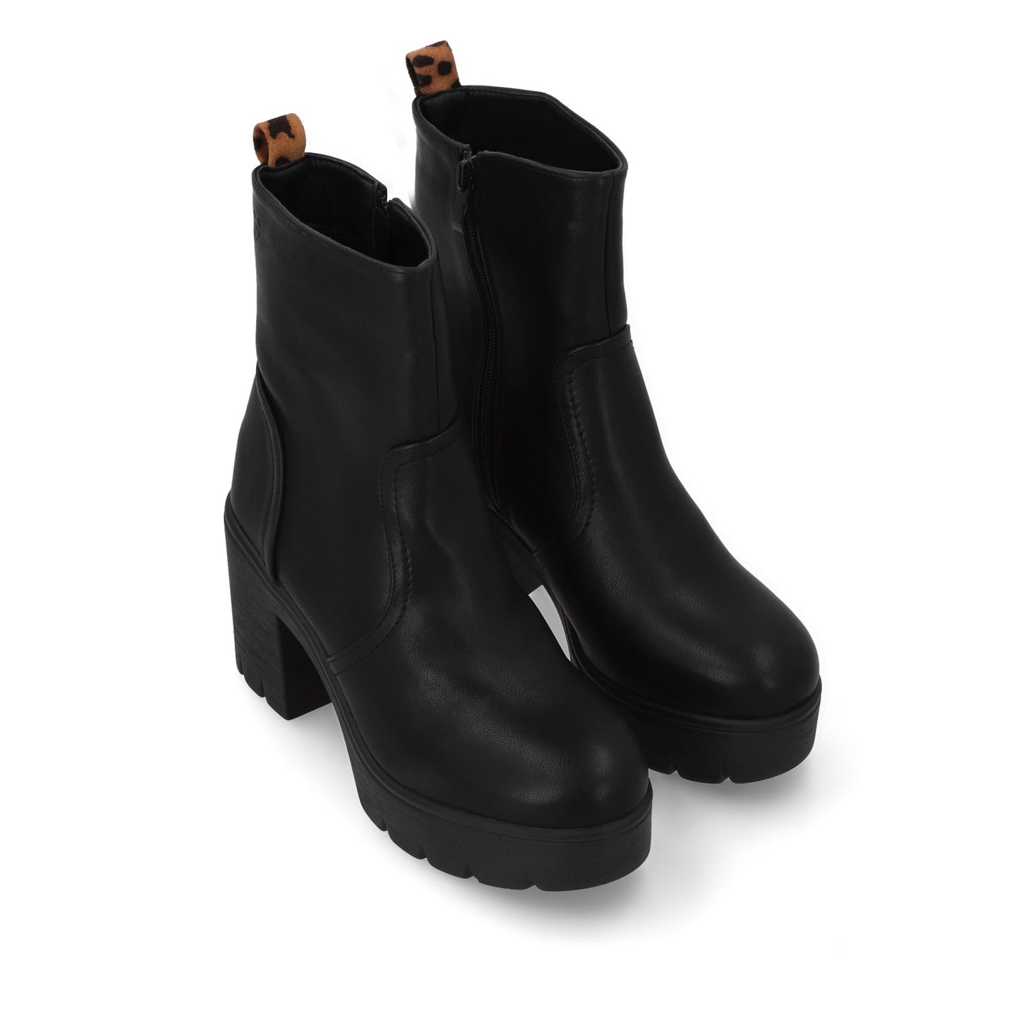 Botin Taco Negro Mujer 55310 - Gotta Mexico