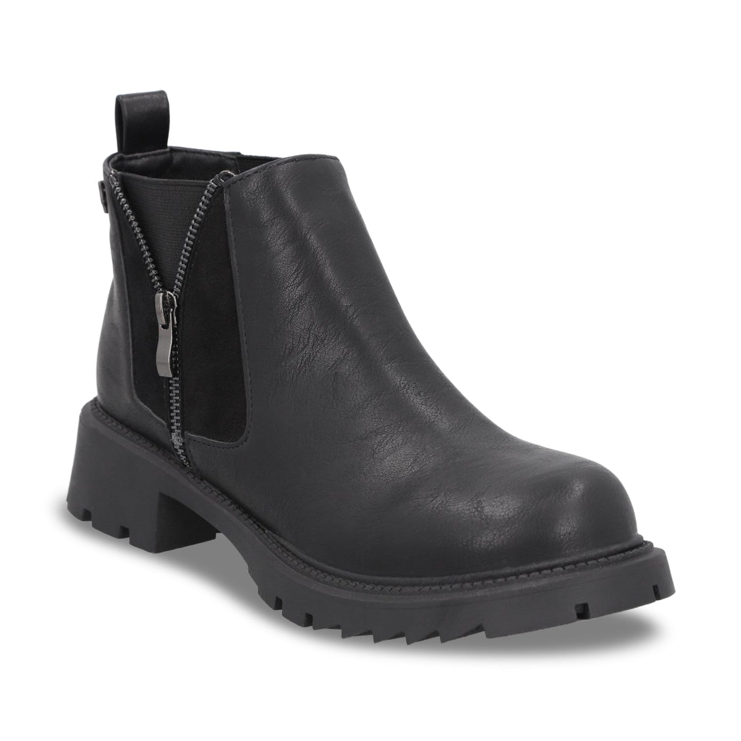 Botin Taco Negro Mujer 55330 - Gotta Mexico