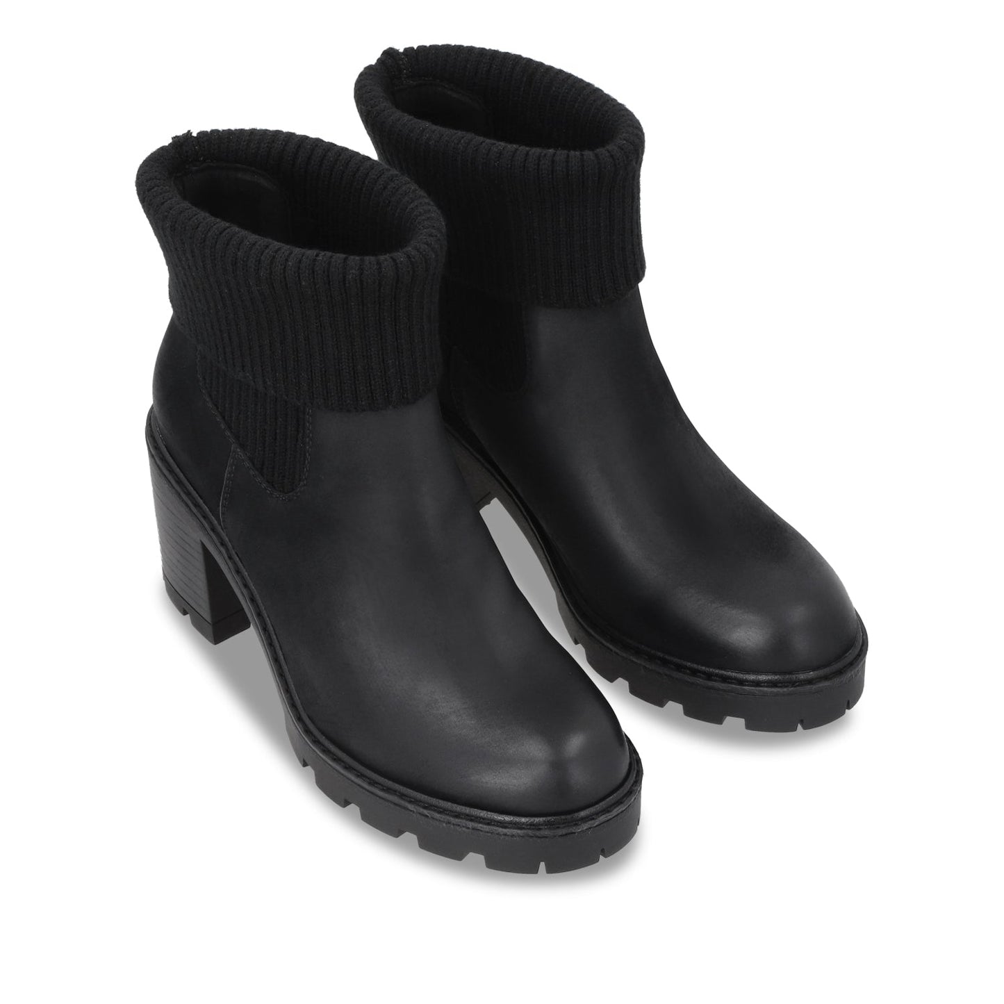 Botin Taco Negro Mujer 56050 - Gotta Mexico