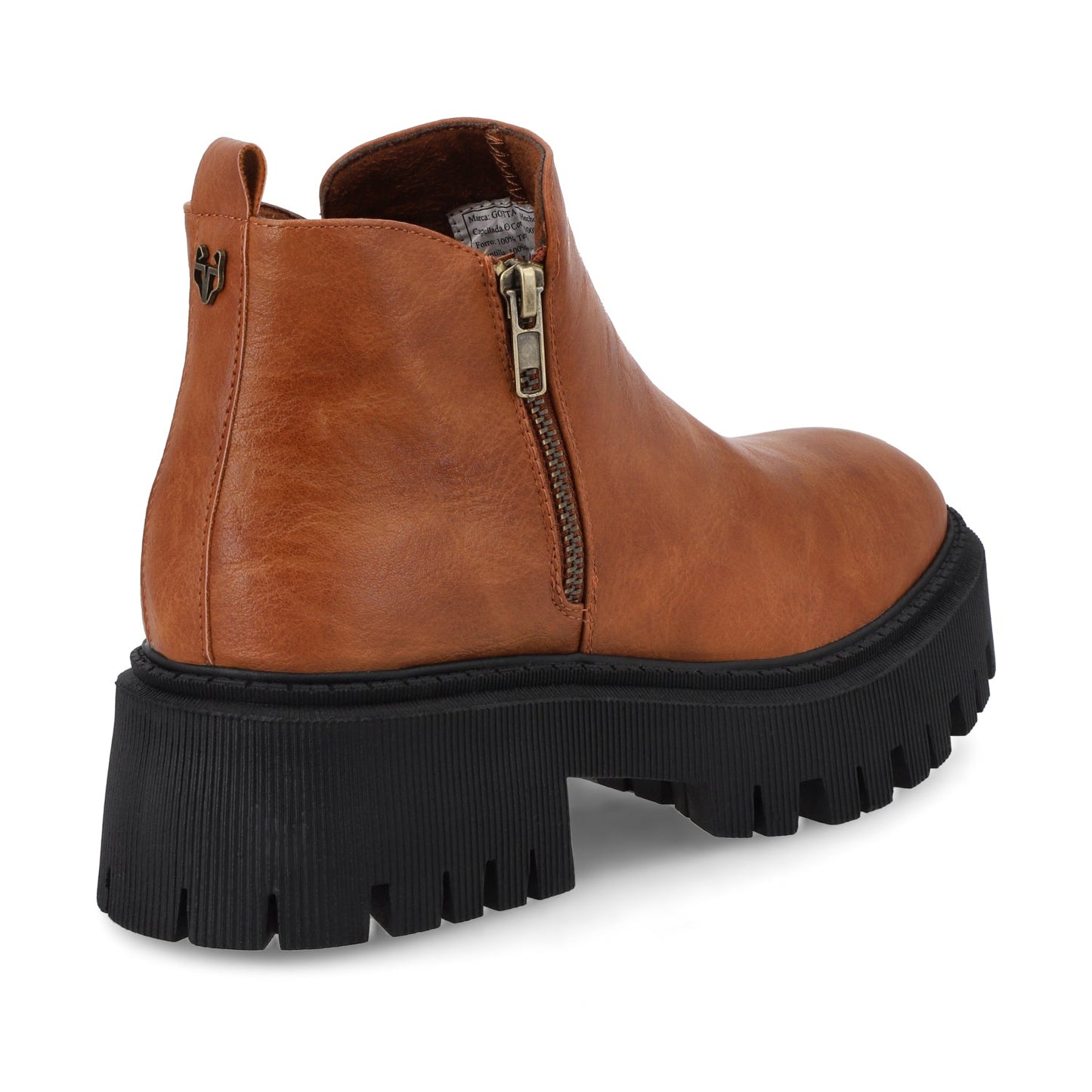 Botín Tacón Camel Mujer 23505