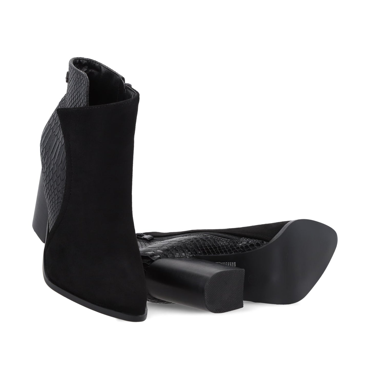 Botín Tacón Negro Mujer 35552