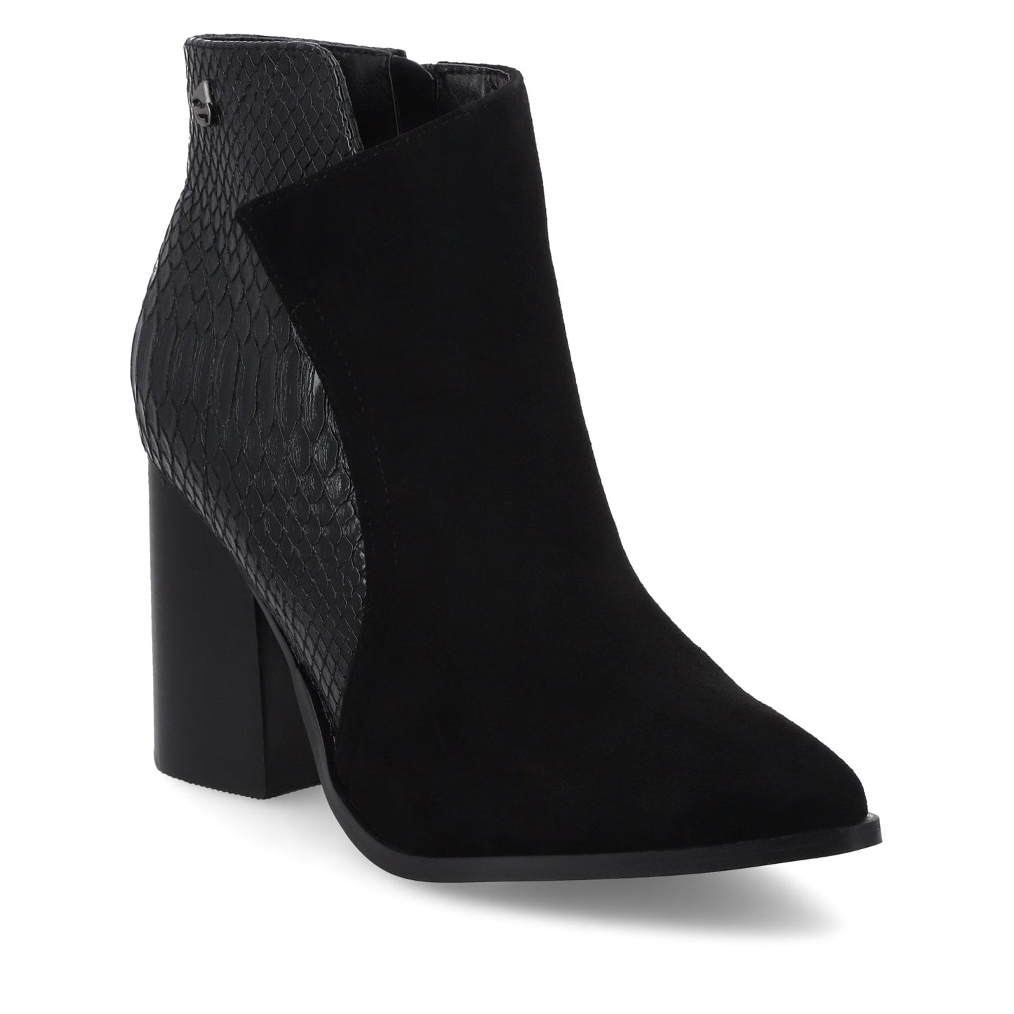 Botín Tacón Negro Mujer 35552