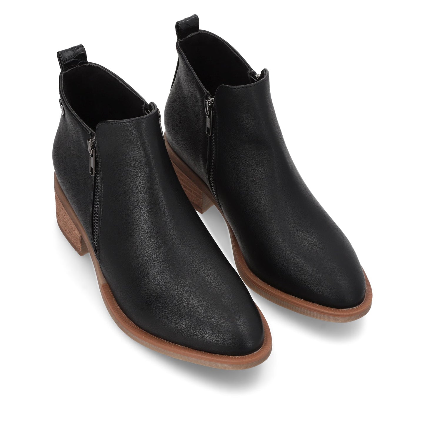 Botín Tacón Negro Mujer 43101