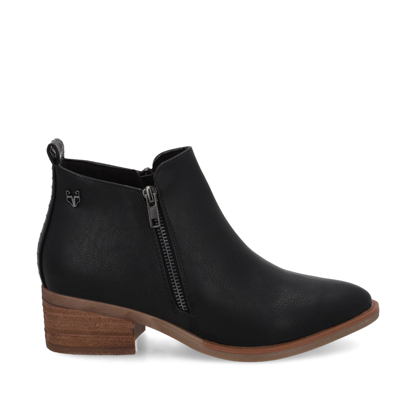 Botín Tacón Negro Mujer 43101