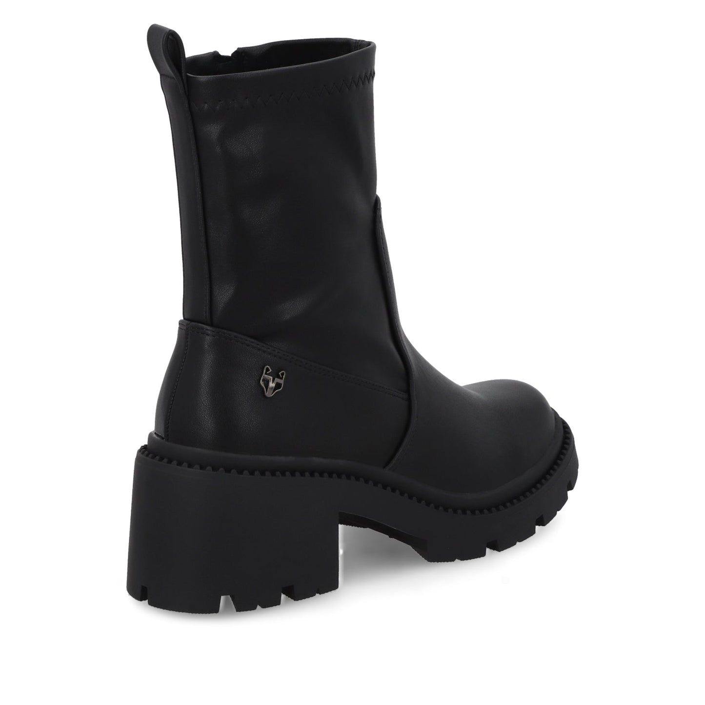 Botín Tacón Negro Mujer 45741