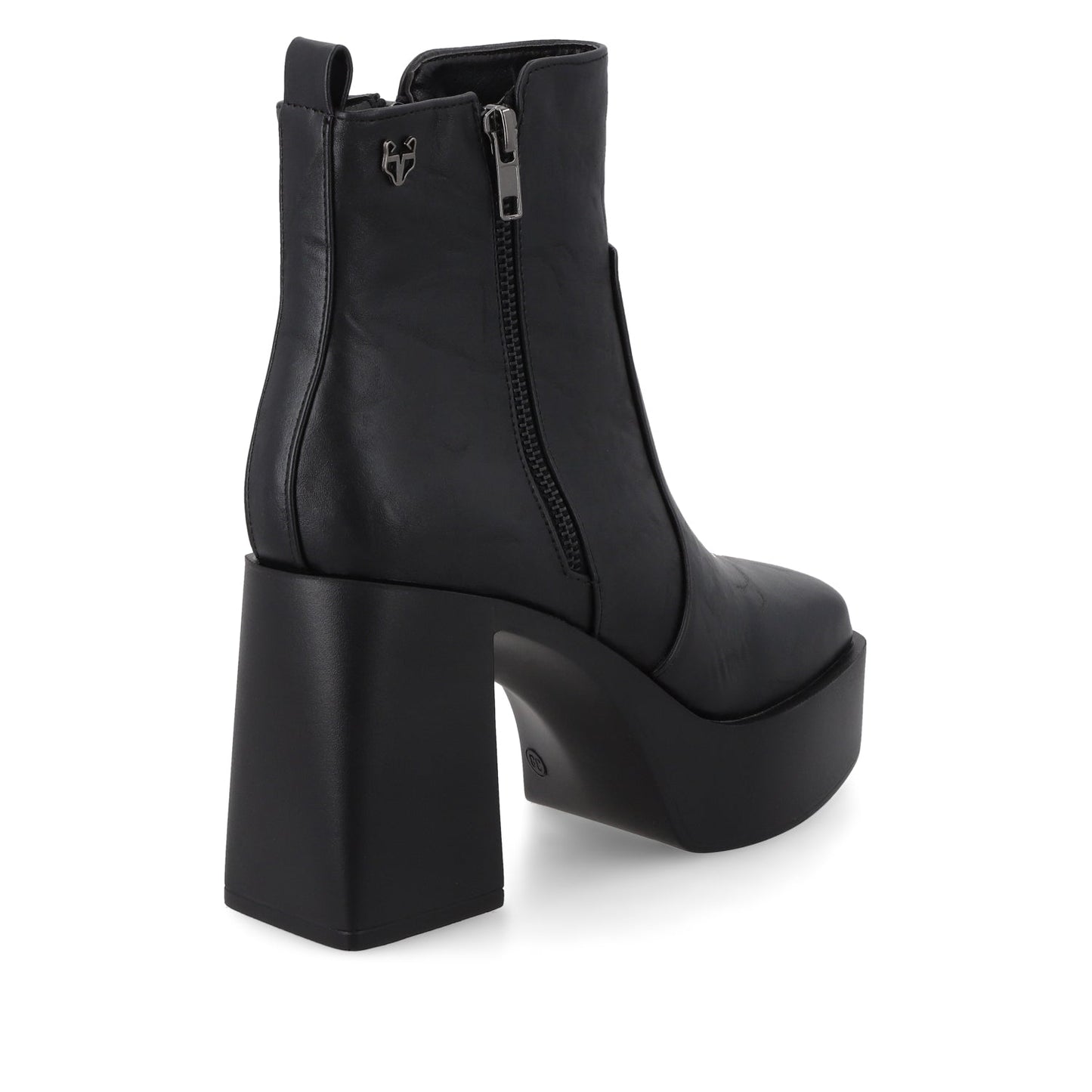 Botín Tacón Negro Mujer 45772