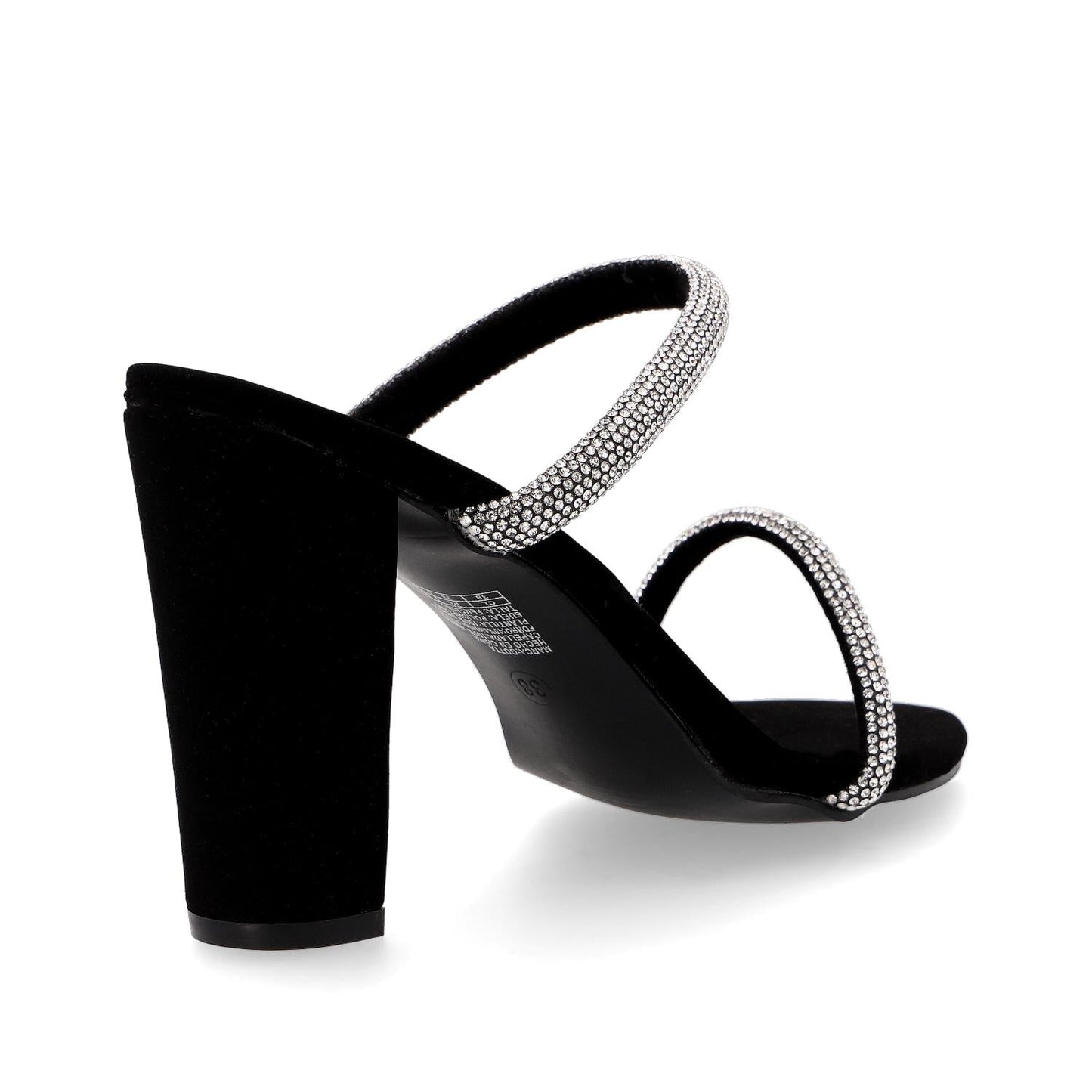 Zapatilla Negra Mujer 36124