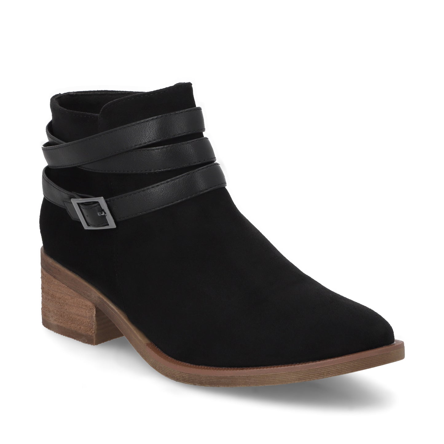 Botin Taco Negro Mujer 43109