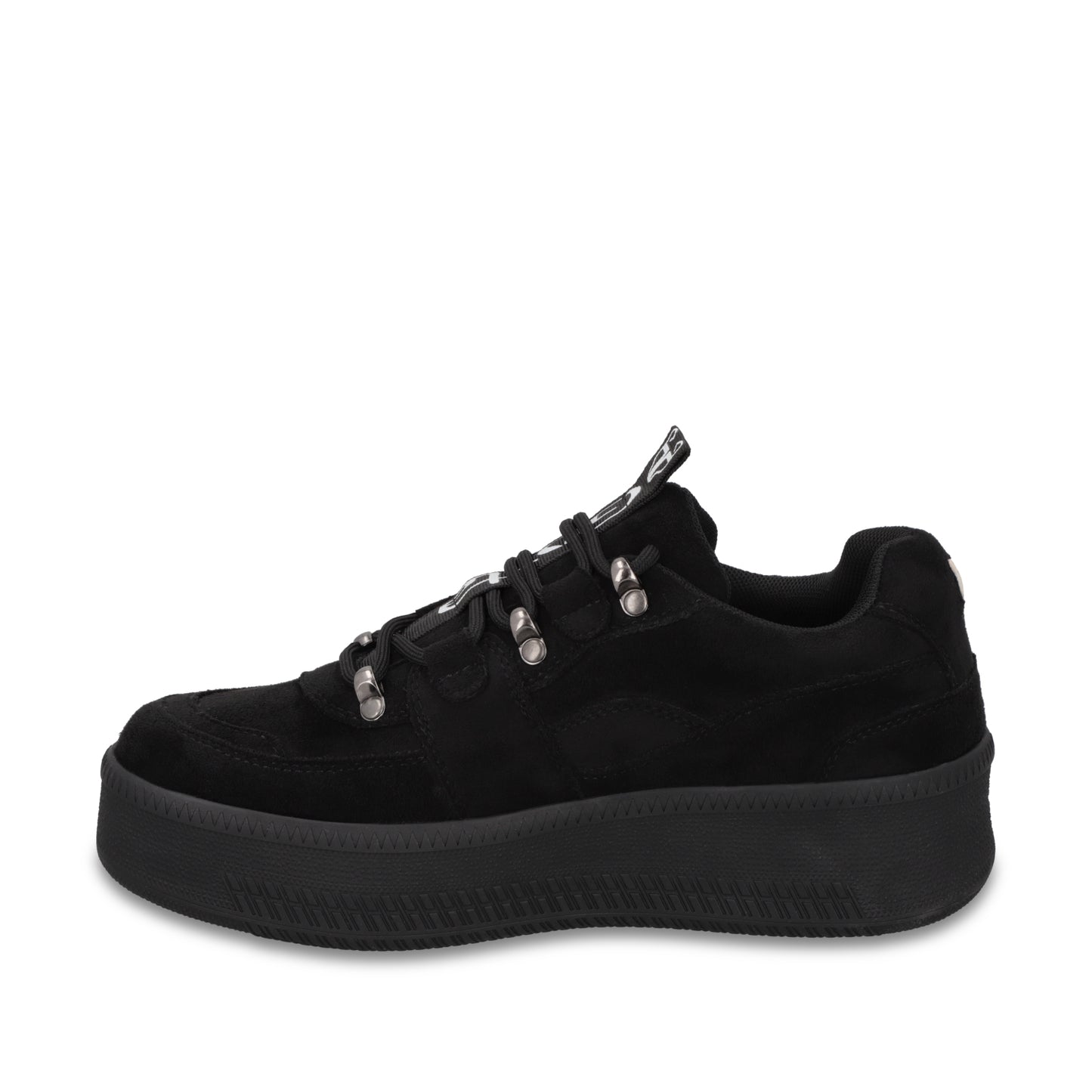 Tenis Plataforma Negra Mujer 67312