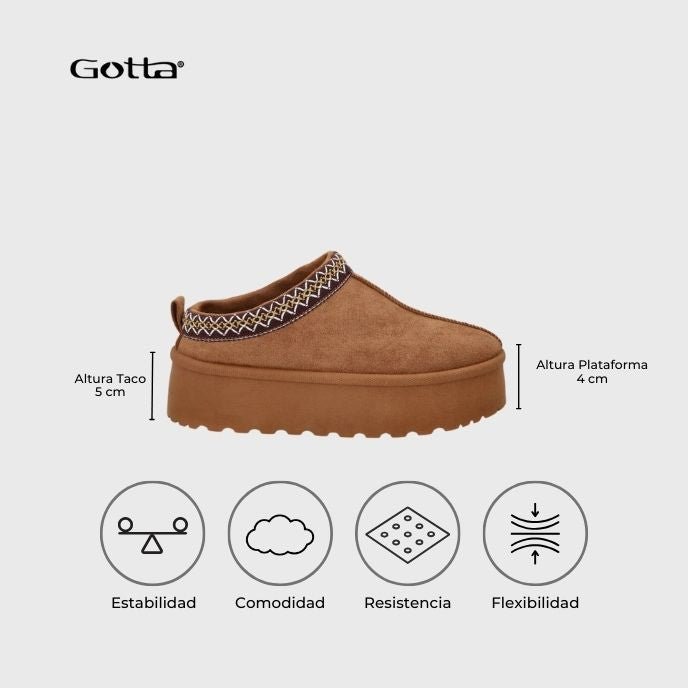 PANTUFLA BEIGE 48112