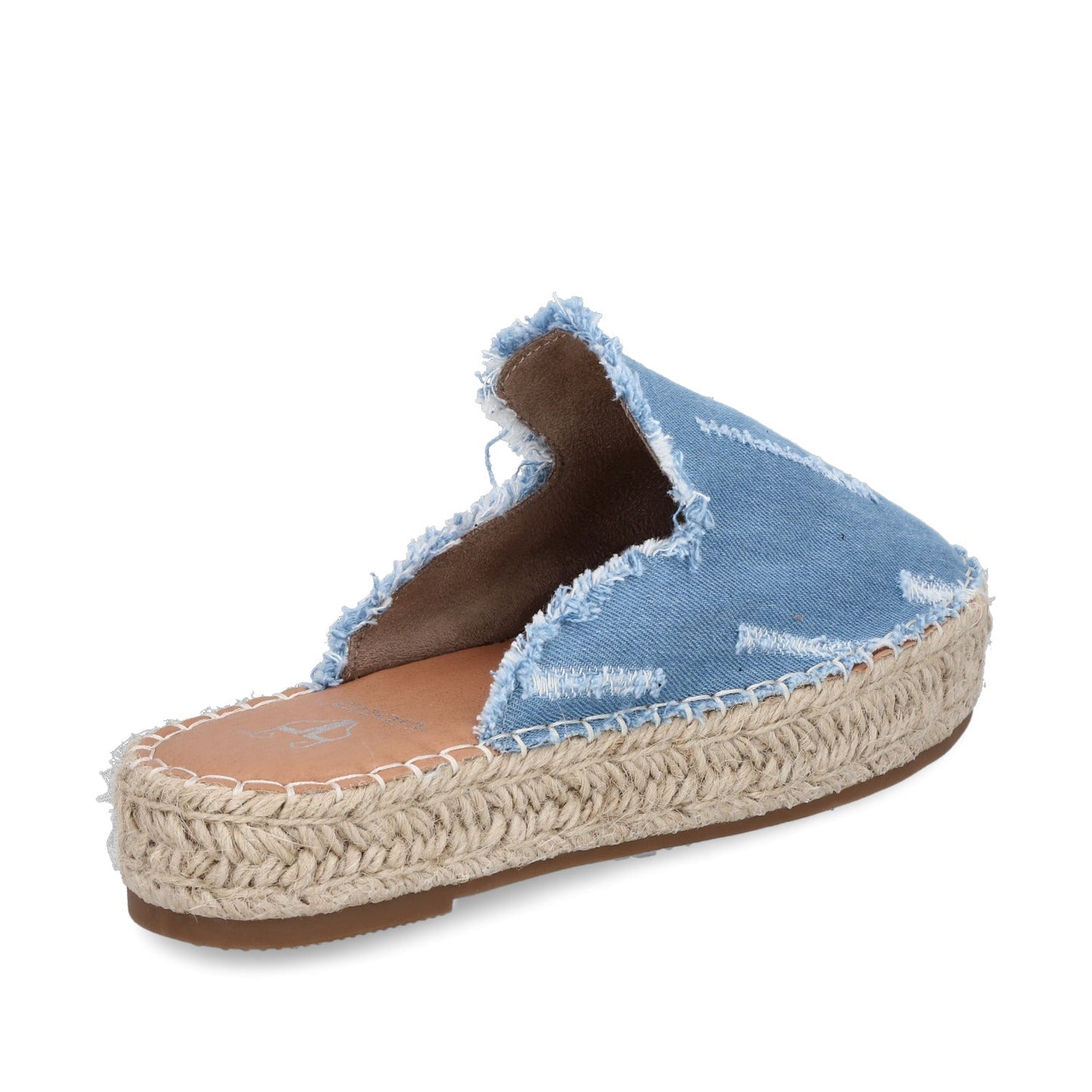 Puntilla Yute Denim Mujer 45721