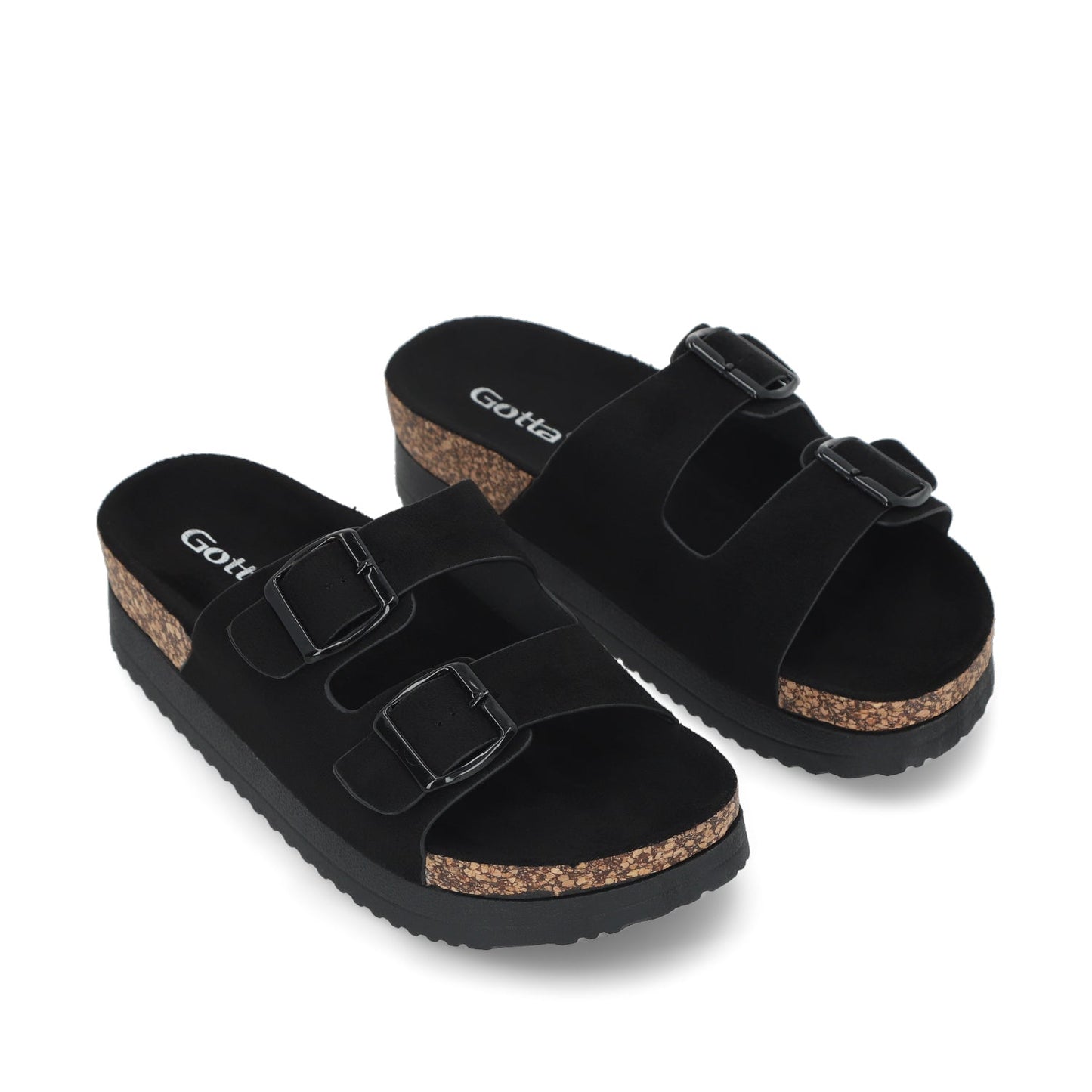 Sandalia Negra Mujer 12062 - Gotta Mexico