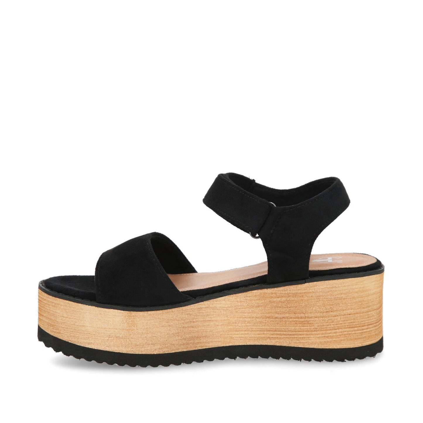 Sandalia Negra Mujer 15616