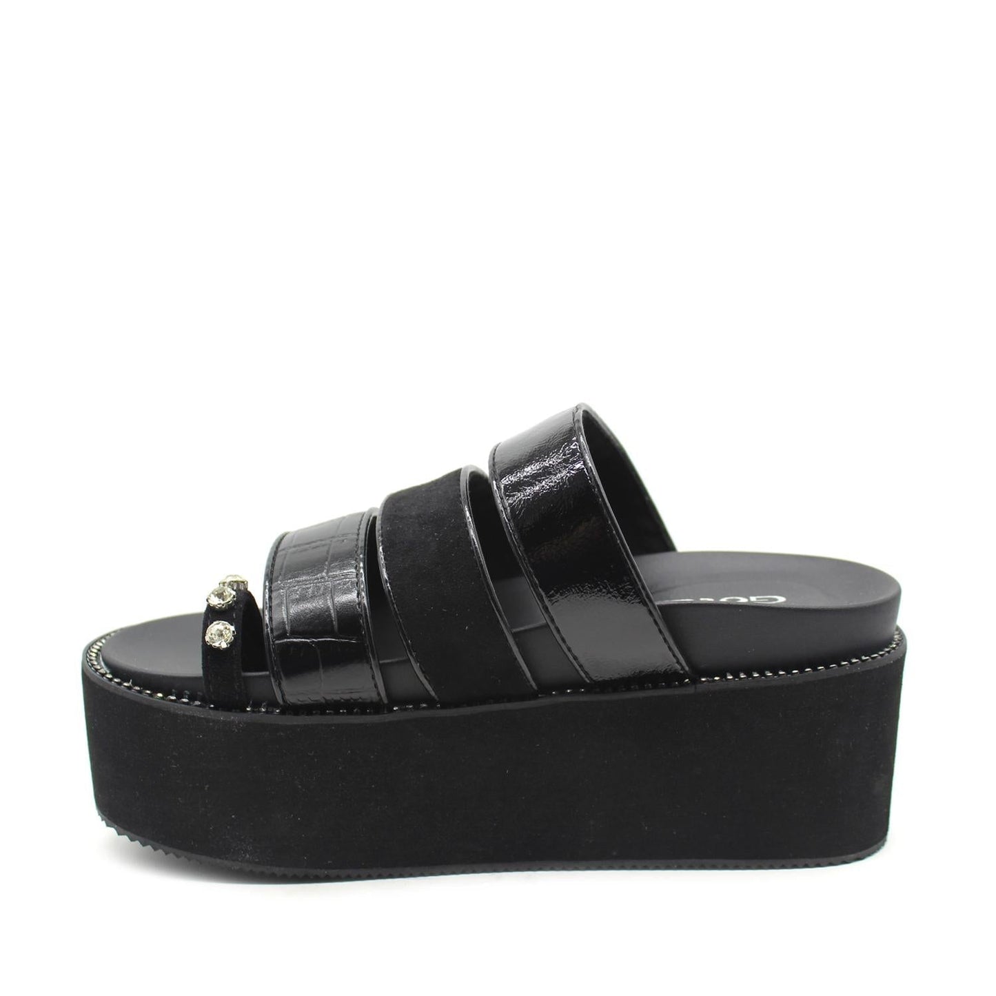 Sandalia Negra Mujer 15662 - Gotta Mexico