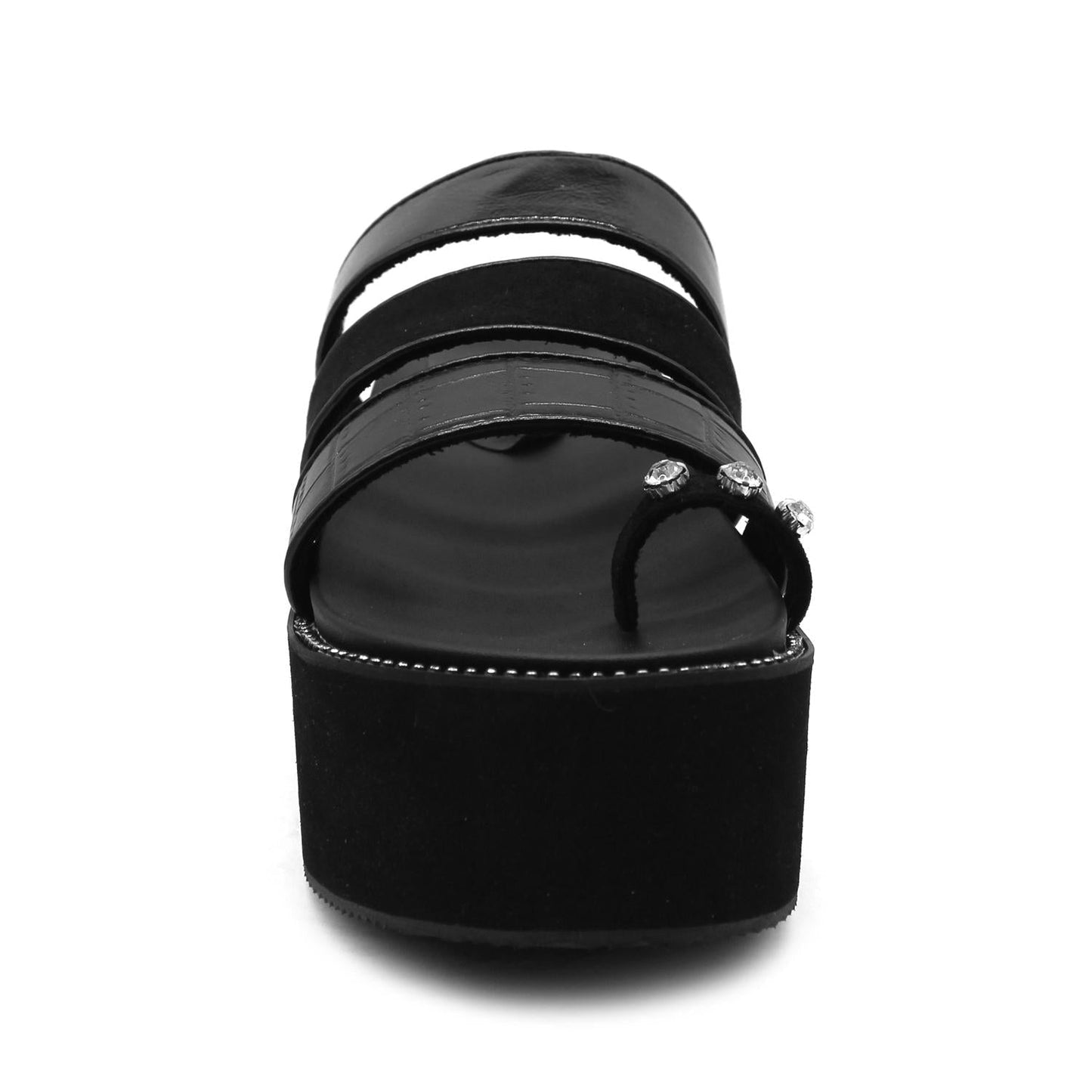 Sandalia Negra Mujer 15662 - Gotta Mexico