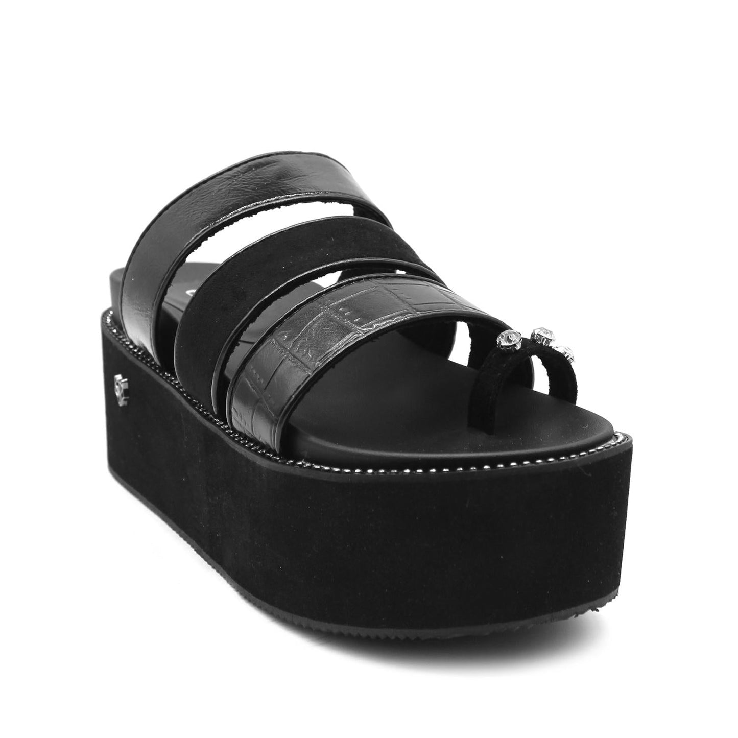 Sandalia Negra Mujer 15662 - Gotta Mexico