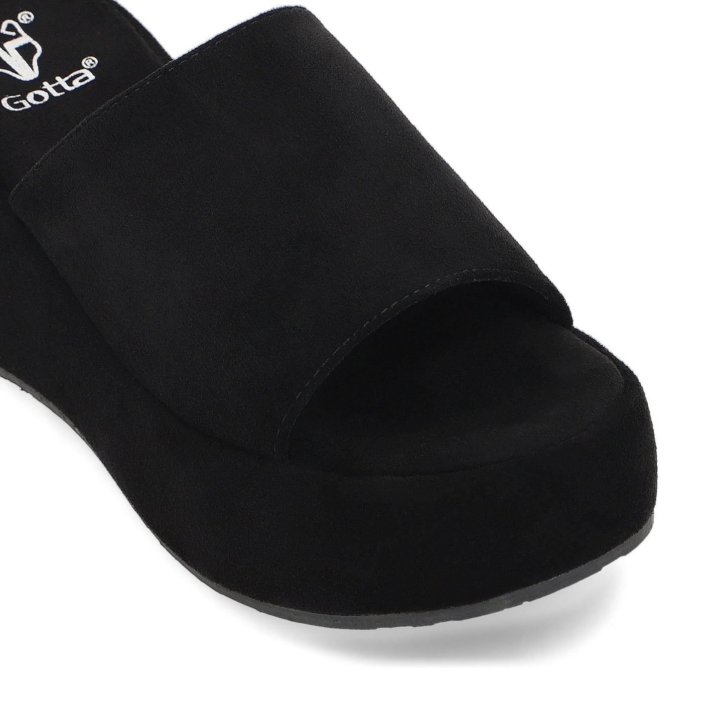 Sandalia Negra Mujer 45824 - Gotta Mexico