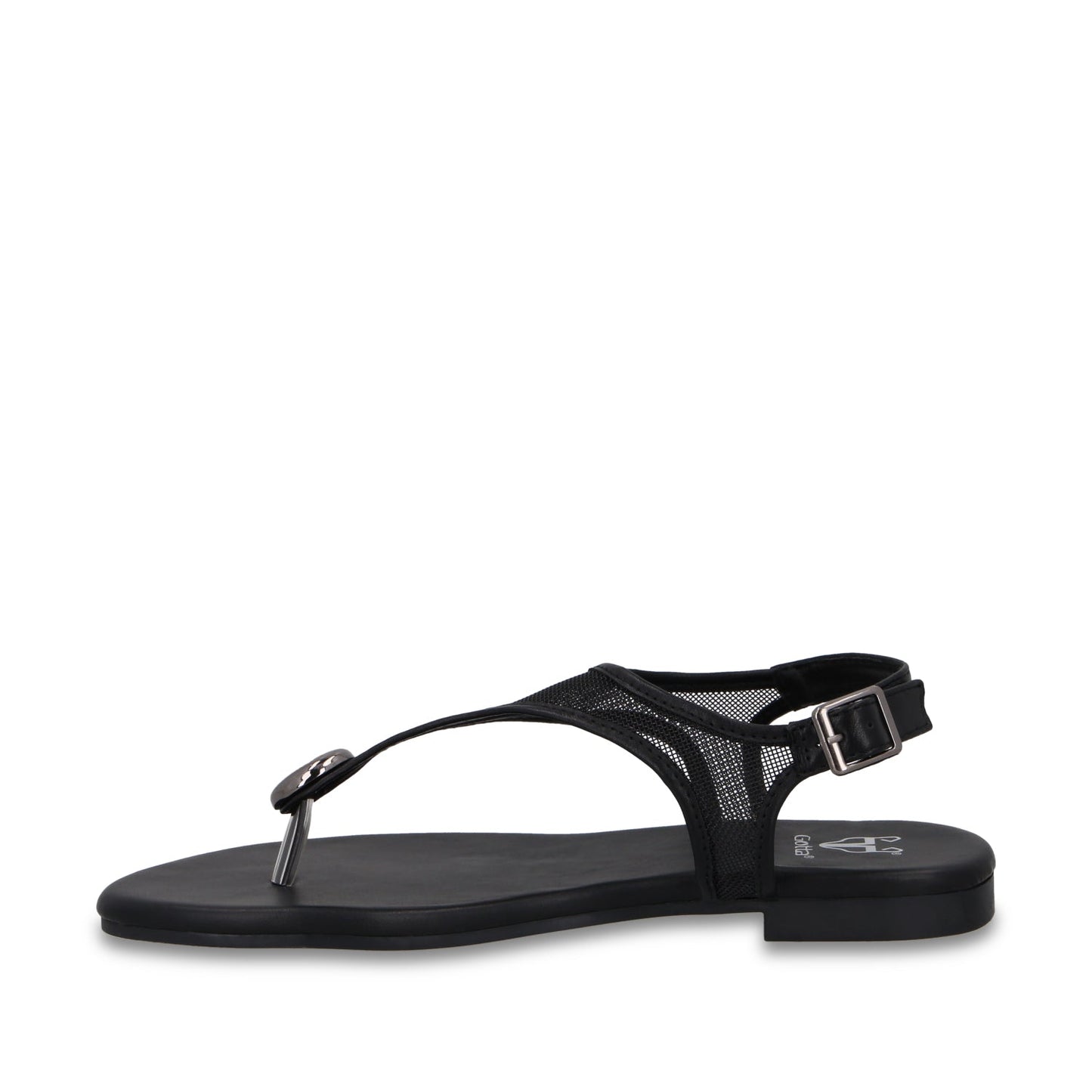 Sandalia Negra Mujer 64122 - Gotta Mexico