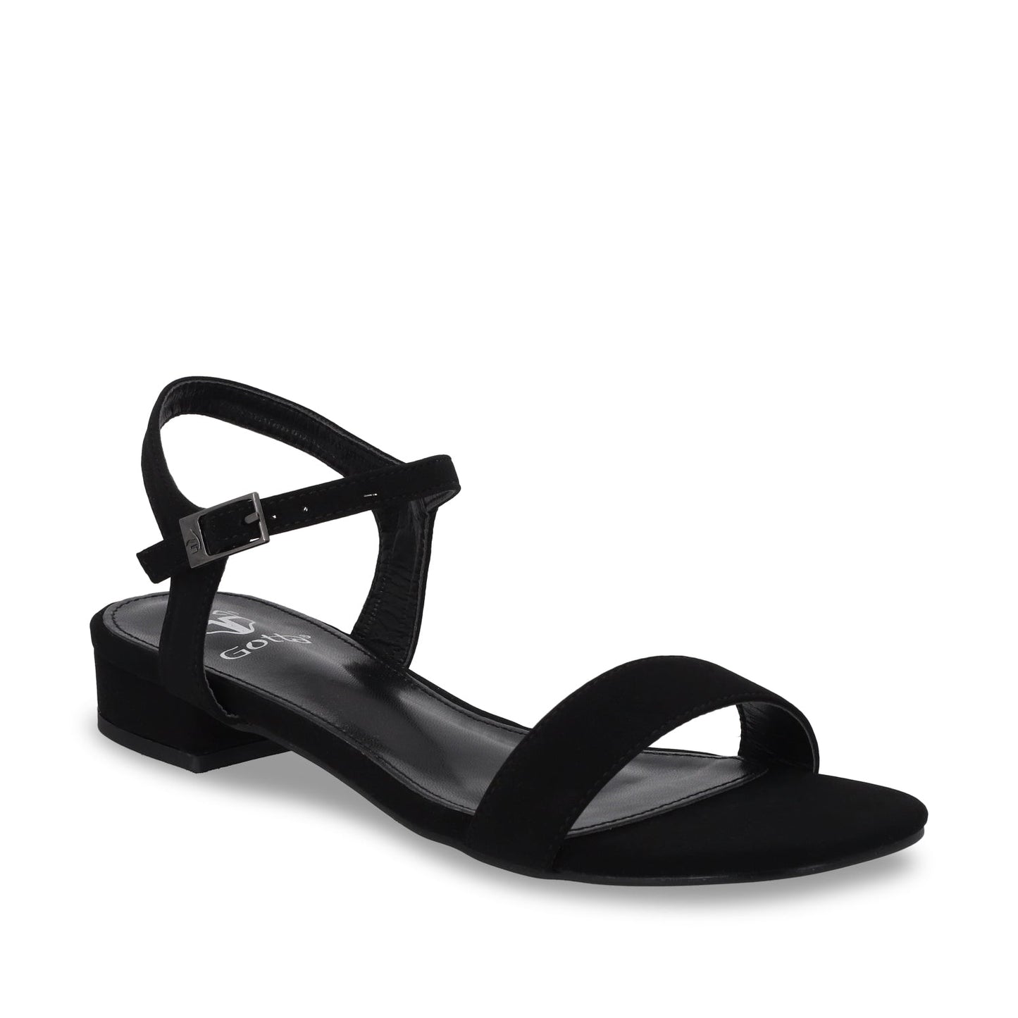 Sandalia Plana Negra Mujer 55201 - Gotta Mexico