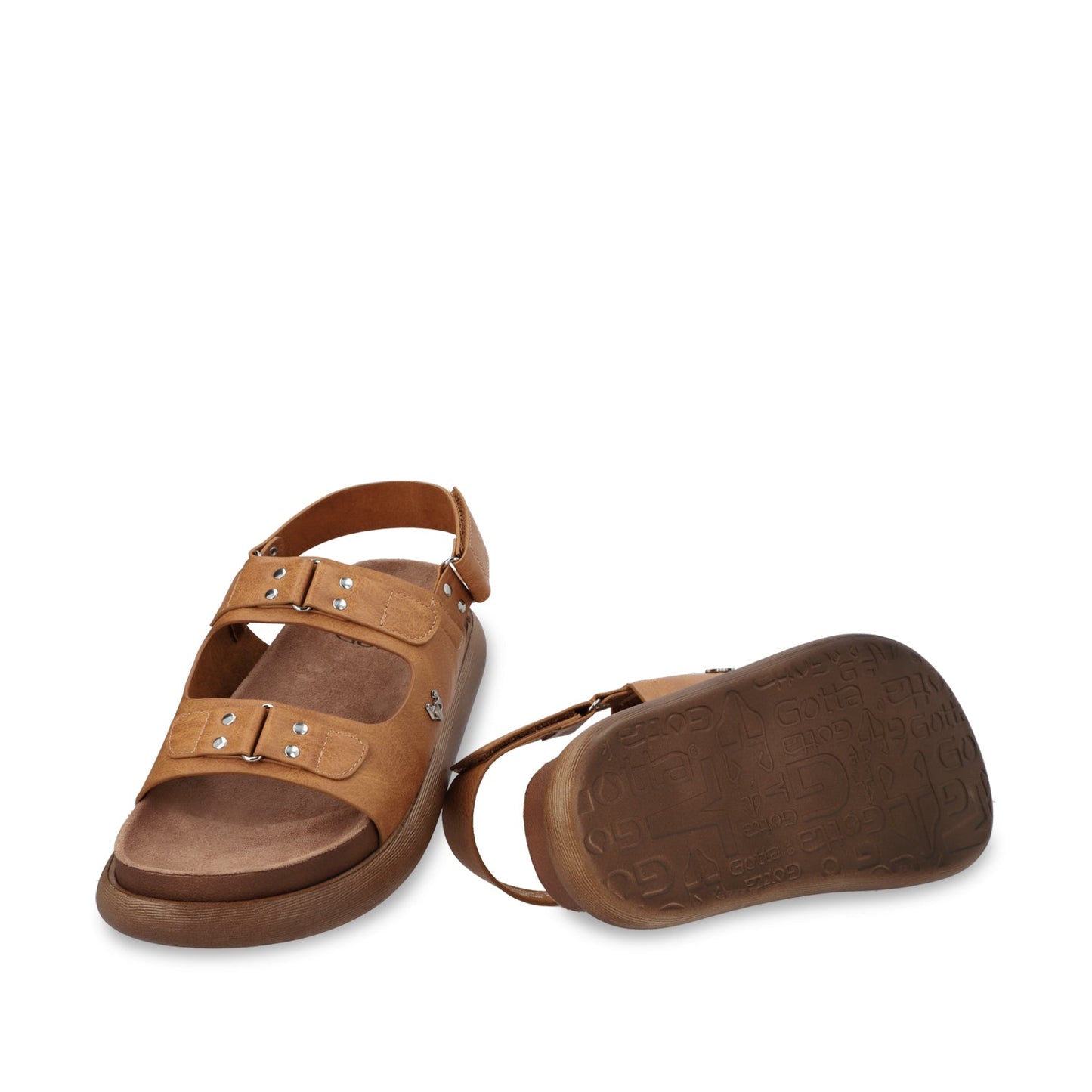 Sandalia Plano Café Mujer 53701