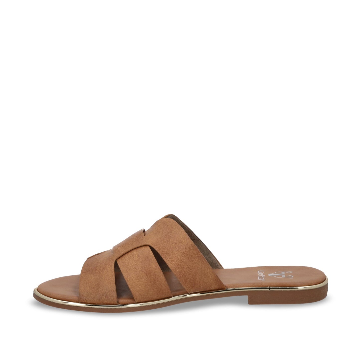 Sandalia Plano Camel Mujer 55210 - Gotta Mexico