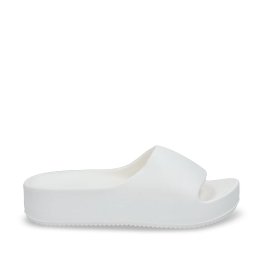 Sandalia Plataforma Blanca Mujer 52070