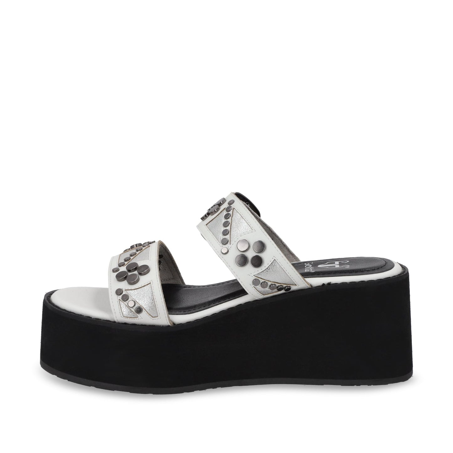 Sandalia Plataforma Blanco Mujer 15620