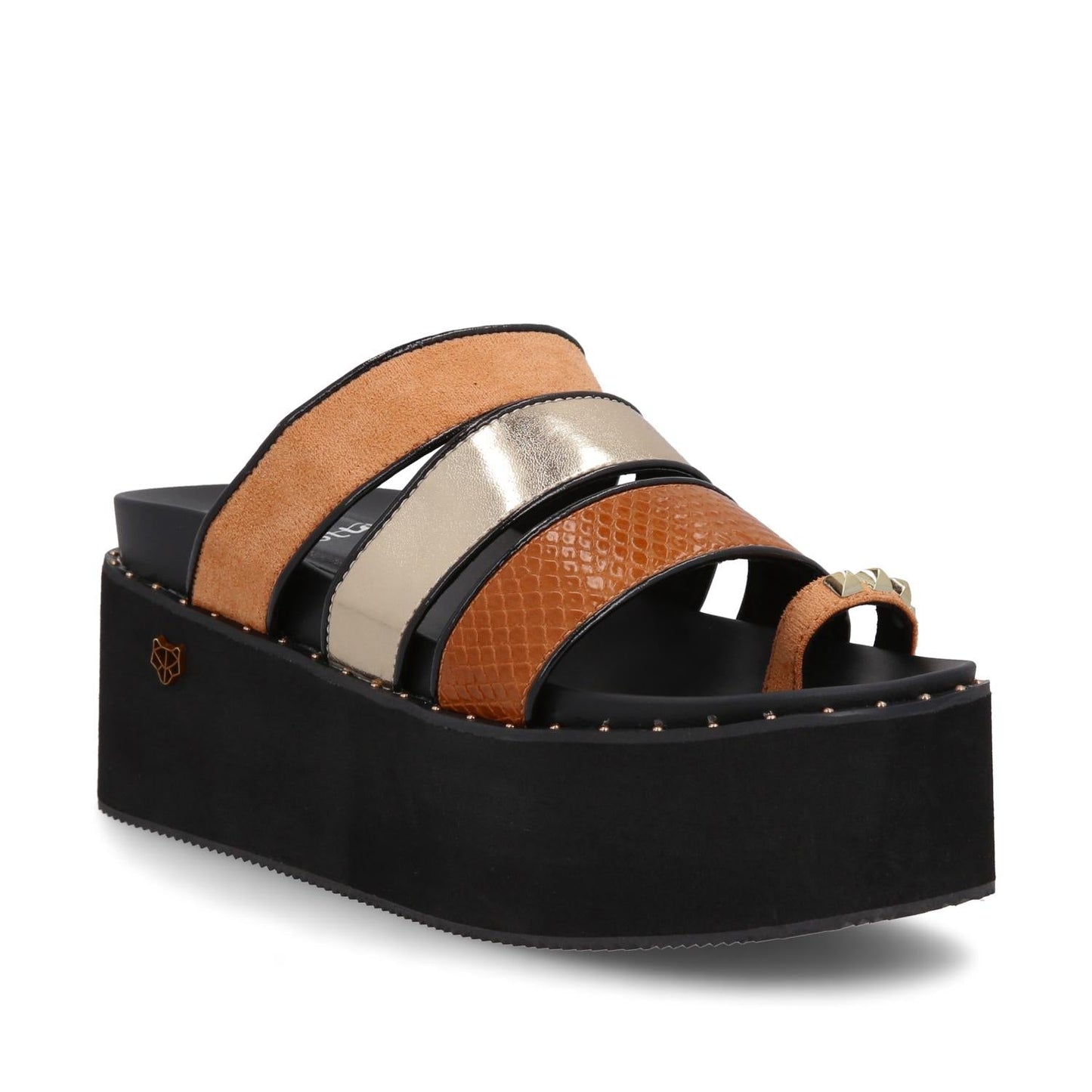 Sandalia Plataforma Multicolor Mujer 15662 - Gotta Mexico
