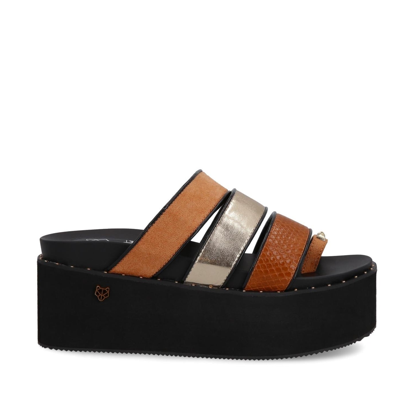 Sandalia Plataforma Multicolor Mujer 15662 - Gotta Mexico