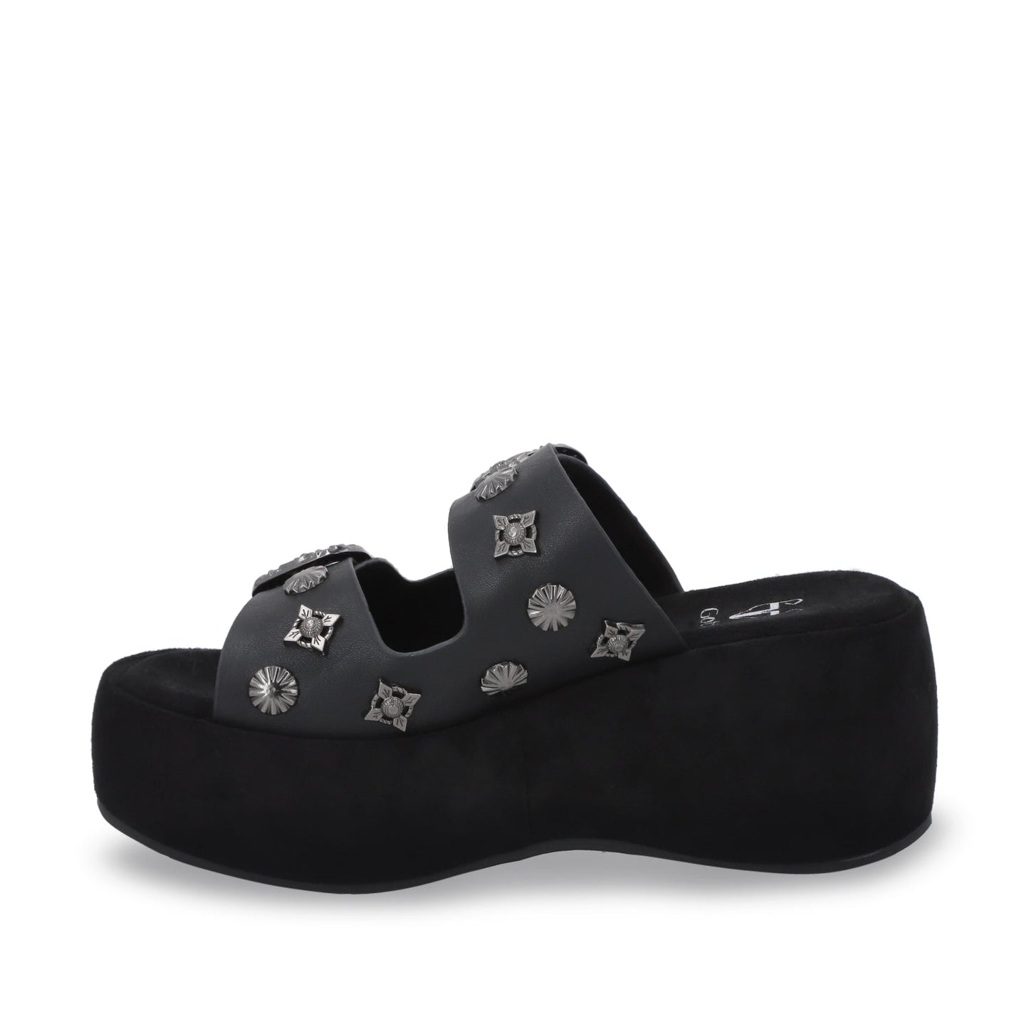 Sandalia Plataforma Negra Mujer 45825 - Gotta Mexico