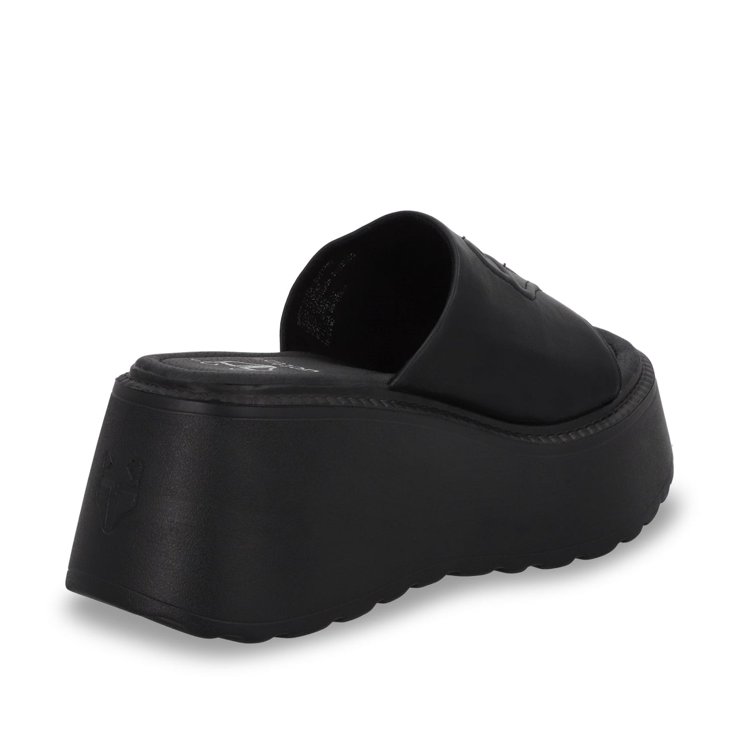 Sandalia Plataforma Negra Mujer 53720 - Gotta Mexico