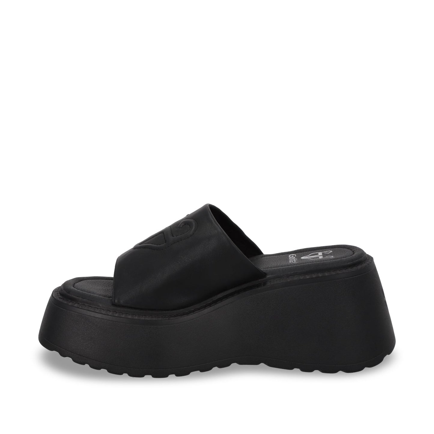 Sandalia Plataforma Negra Mujer 53720 - Gotta Mexico