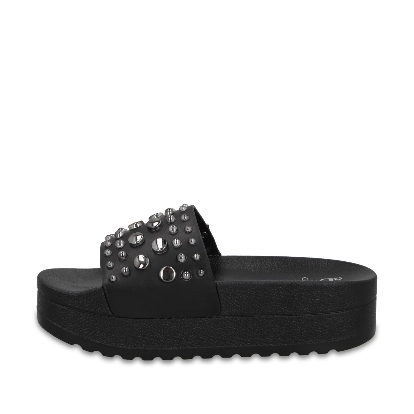 Sandalia Plataforma Negra Mujer 64020 - Gotta Mexico