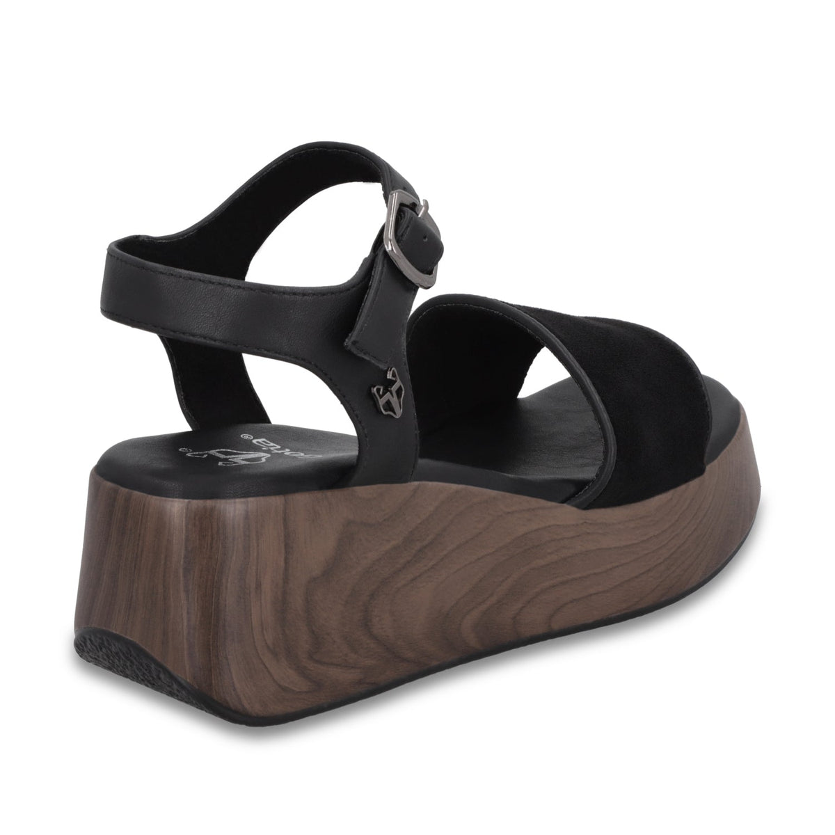 Sandalia Plataforma Negra Mujer 65820 - Gotta Mexico