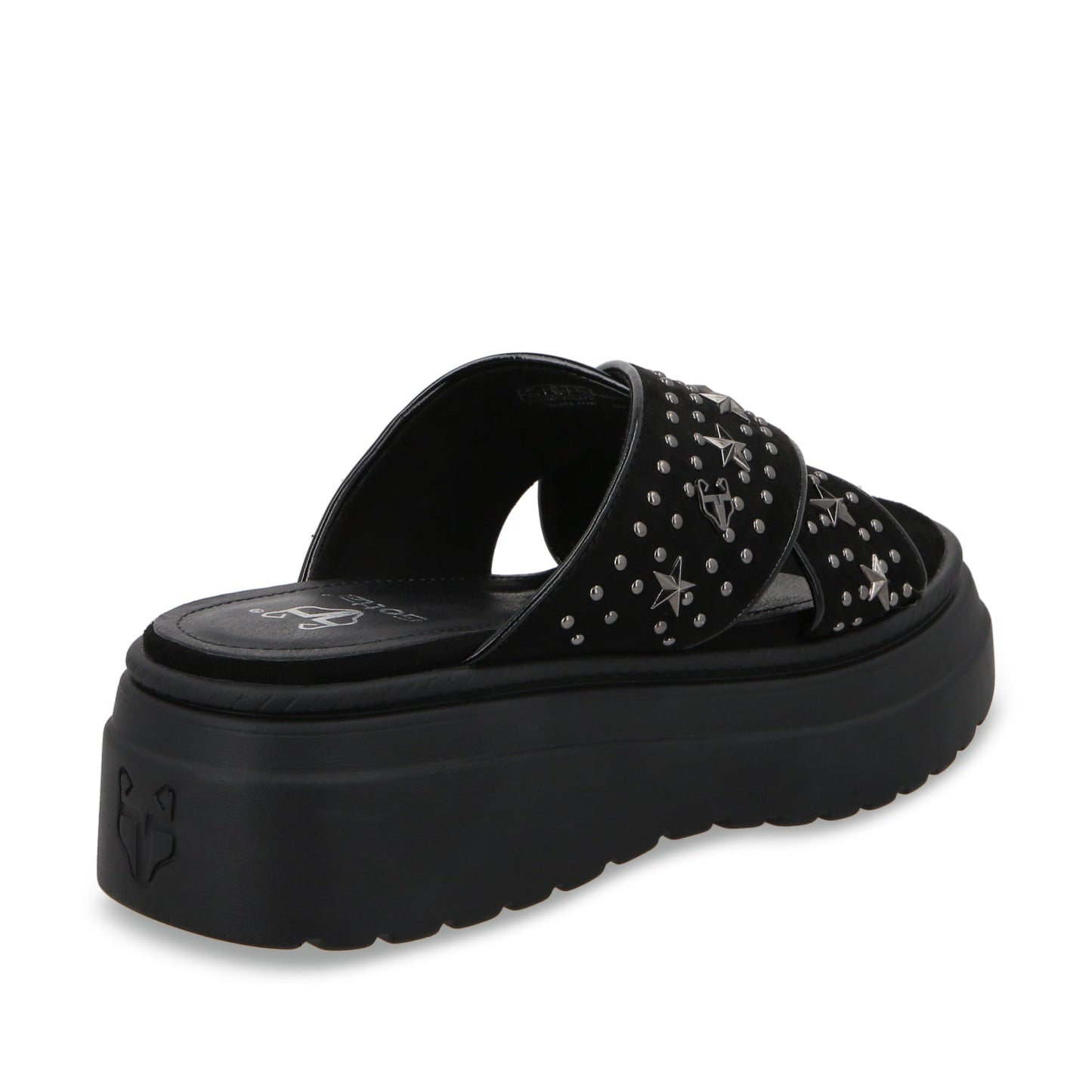 Sandalia Plataforma Negro Mujer 55921 - Gotta Mexico
