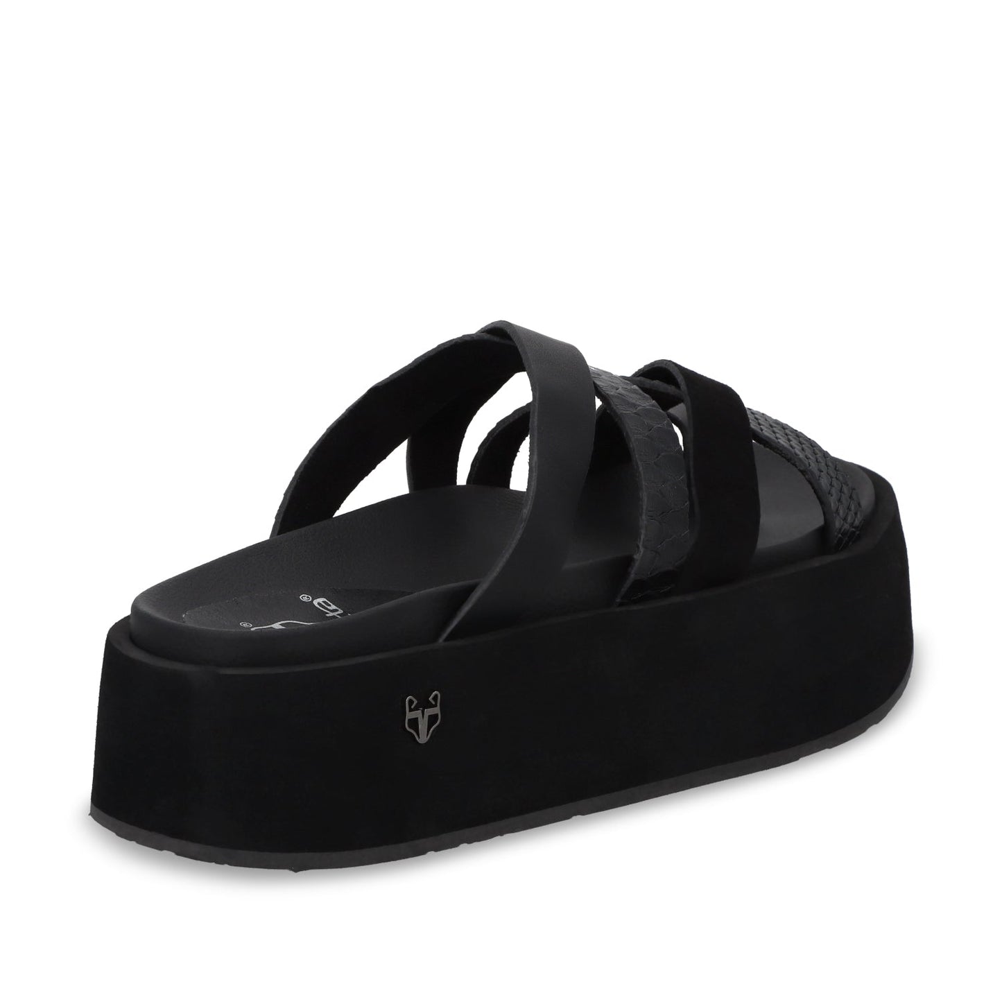 Sandalia Plataforma Negro Mujer 55940 - Gotta Mexico