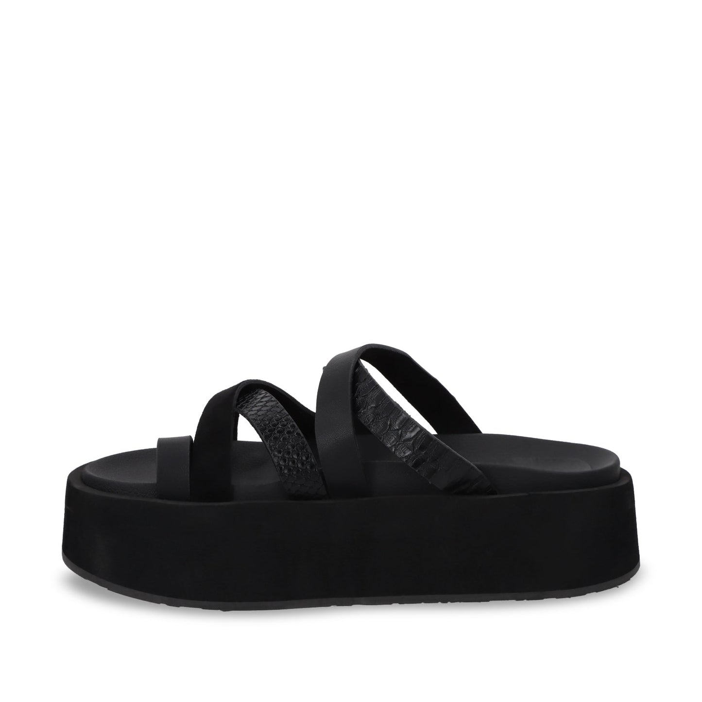 Sandalia Plataforma Negro Mujer 55940 - Gotta Mexico