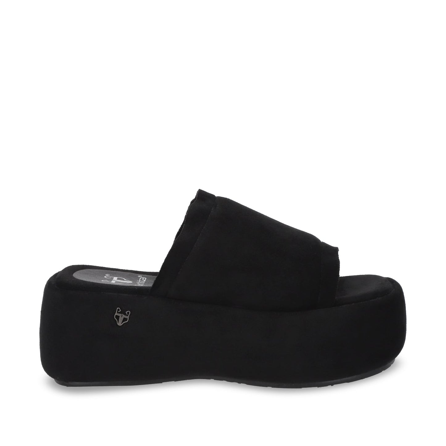 Sandalia Plataforma Negro Mujer 55960 - Gotta Mexico