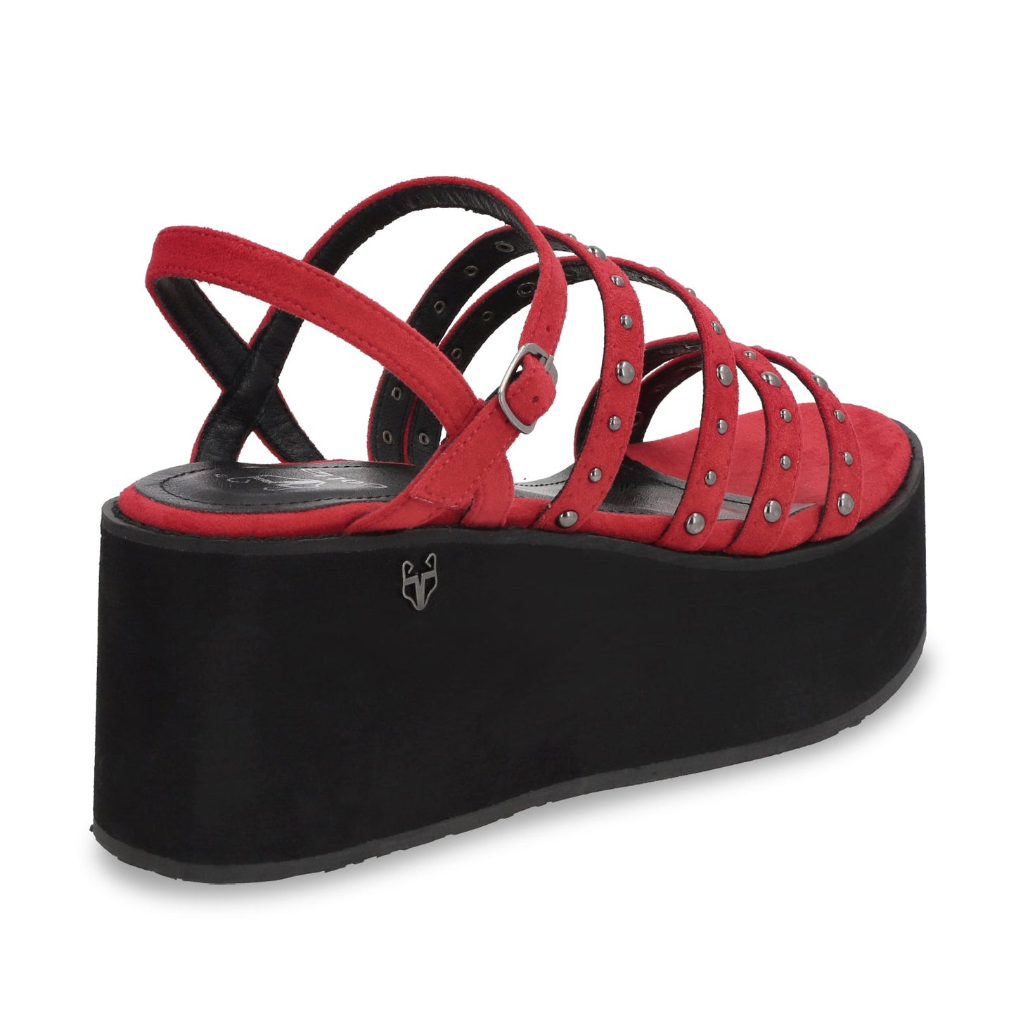 Sandalia Plataforma Roja Mujer 15629 - Gotta Mexico