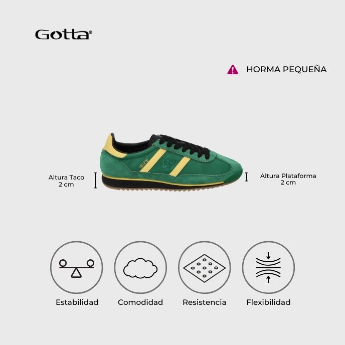 Tenis Ibiza Verde Mujer 53770