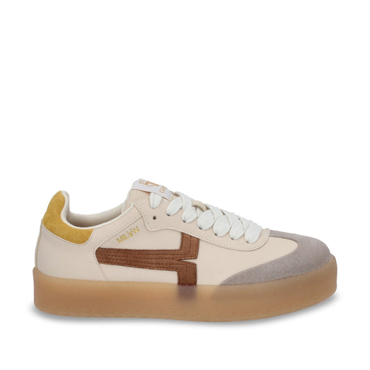 Tenis Milan Beige Mujer 53740