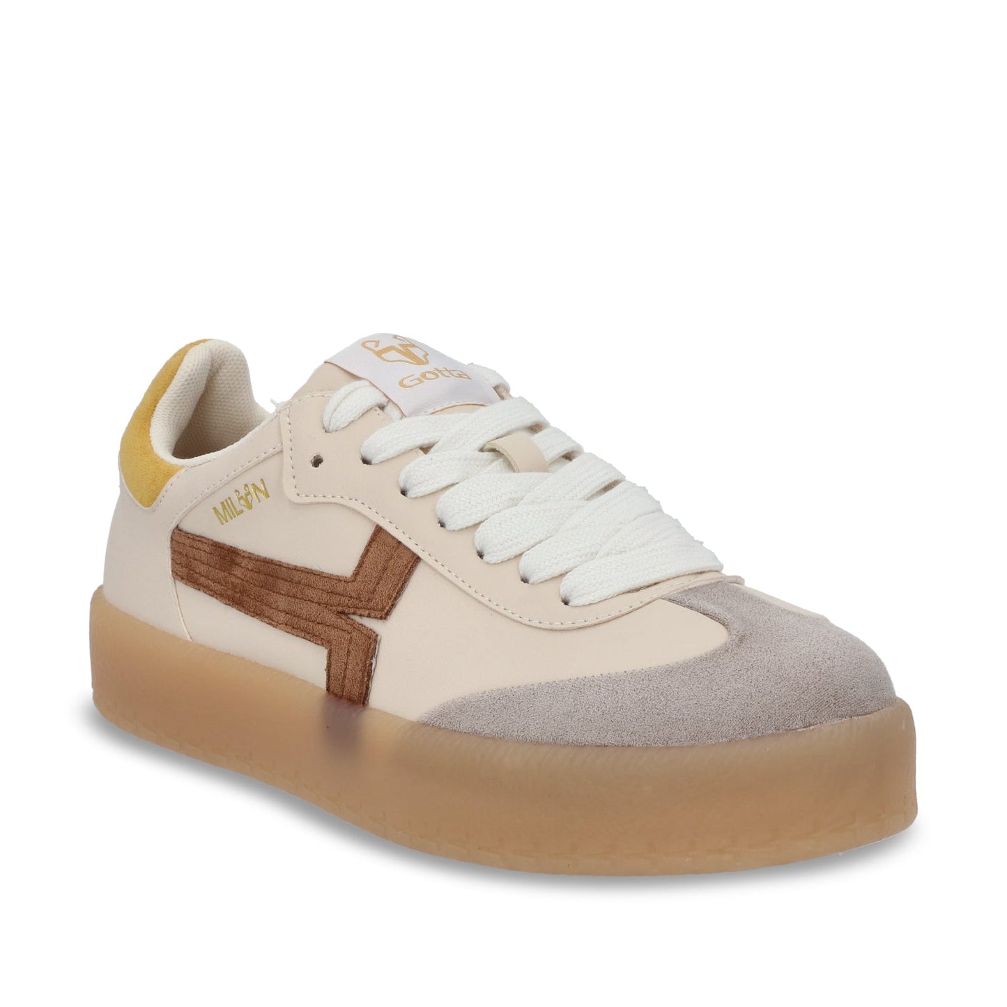Tenis Milan Beige Mujer 53740
