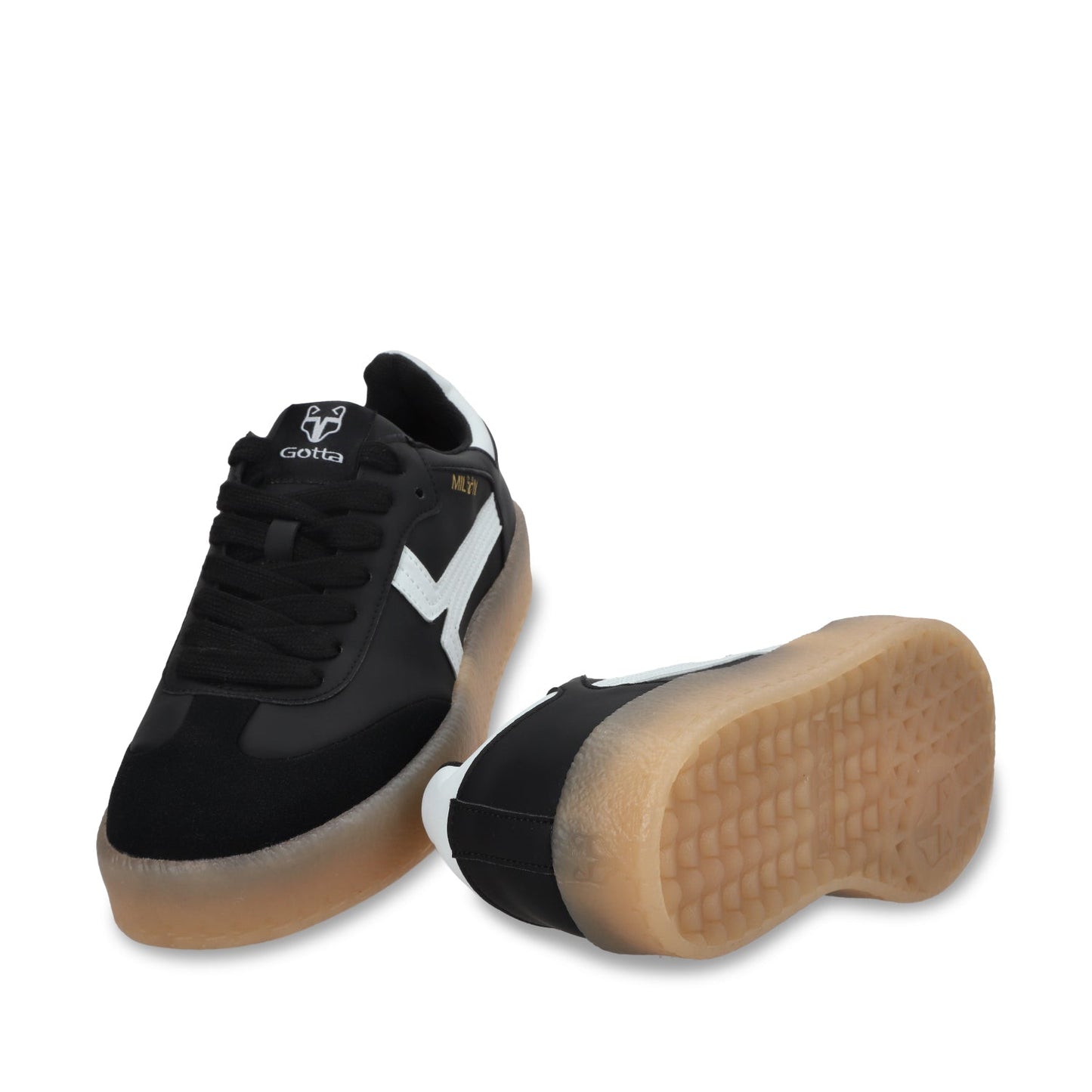 Tenis Milan Negro Mujer 53740