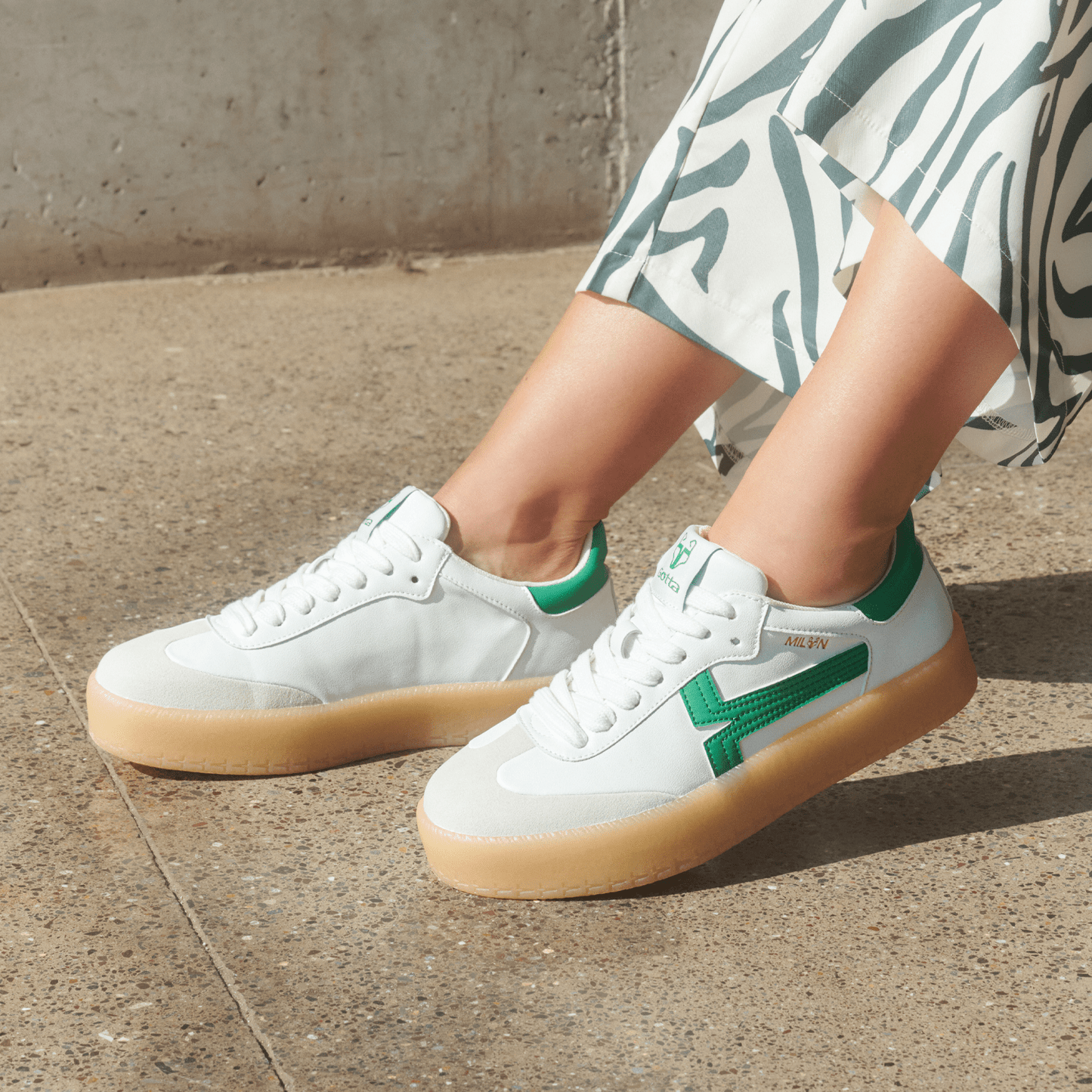 Tenis Milan Verde Mujer 53740