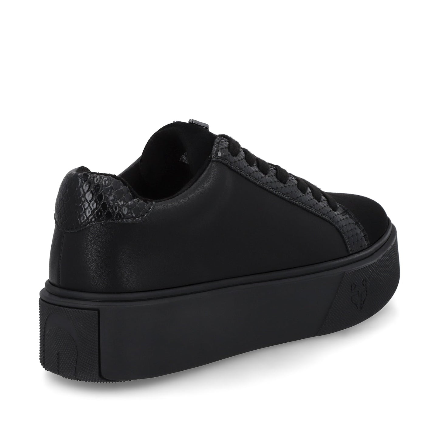 Tenis Negro Brillante Mujer 43042