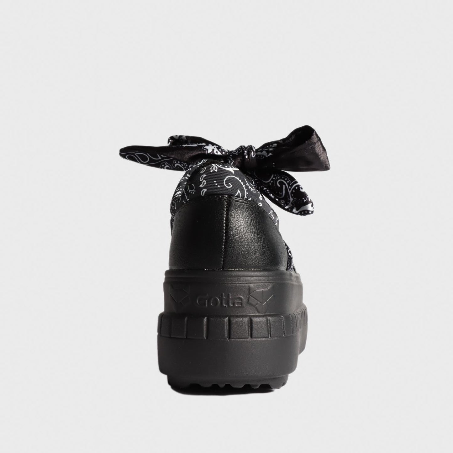 Tenis Negro Estampada Mujer 13265 - Gotta Mexico