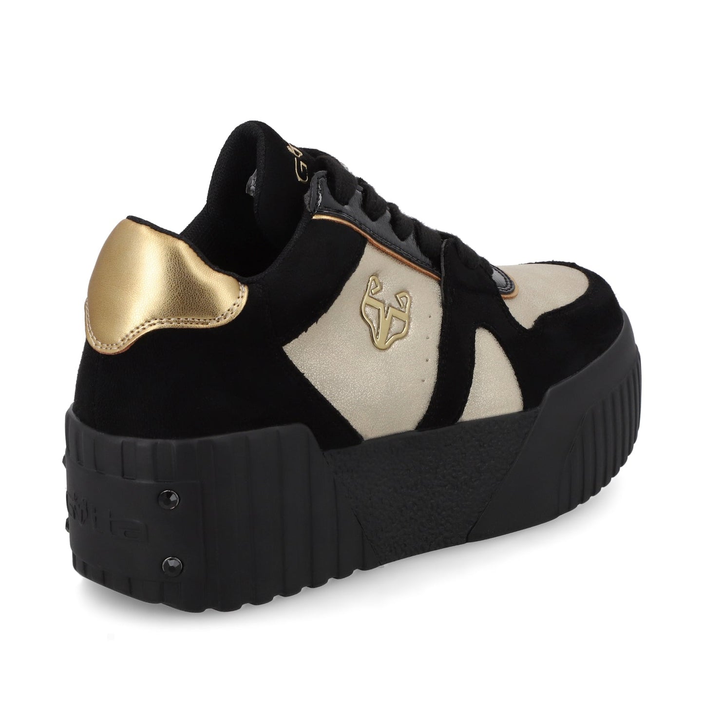 Tenis Negro Mujer 13144